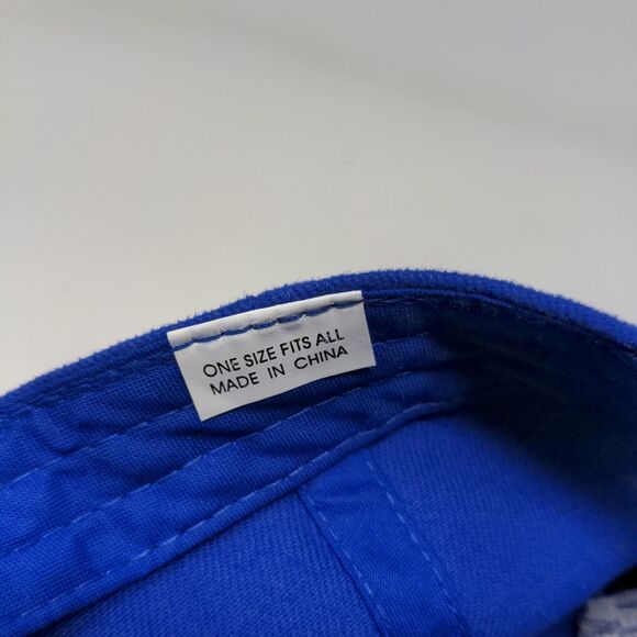 Milwaukee's Best Light Strapback Hat Blue OSFA Embroidered Logo Cards Poker - Picture 13 of 13